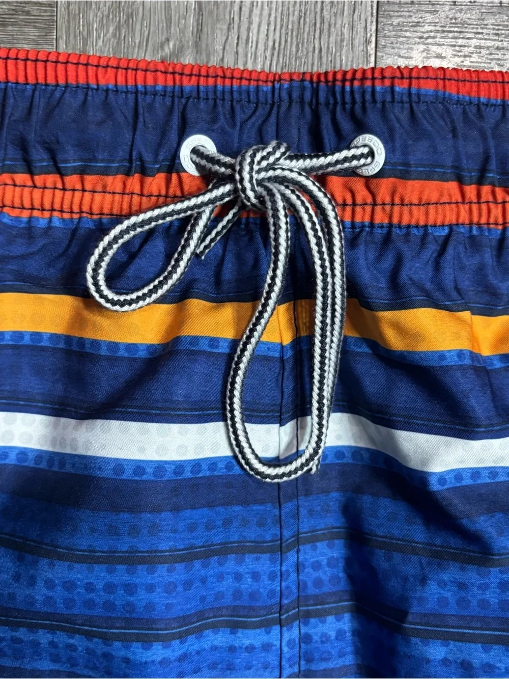 Men’s Speedo Swimsuit Swim Shorts Trunks 3-Pocket Zips, Size XXL